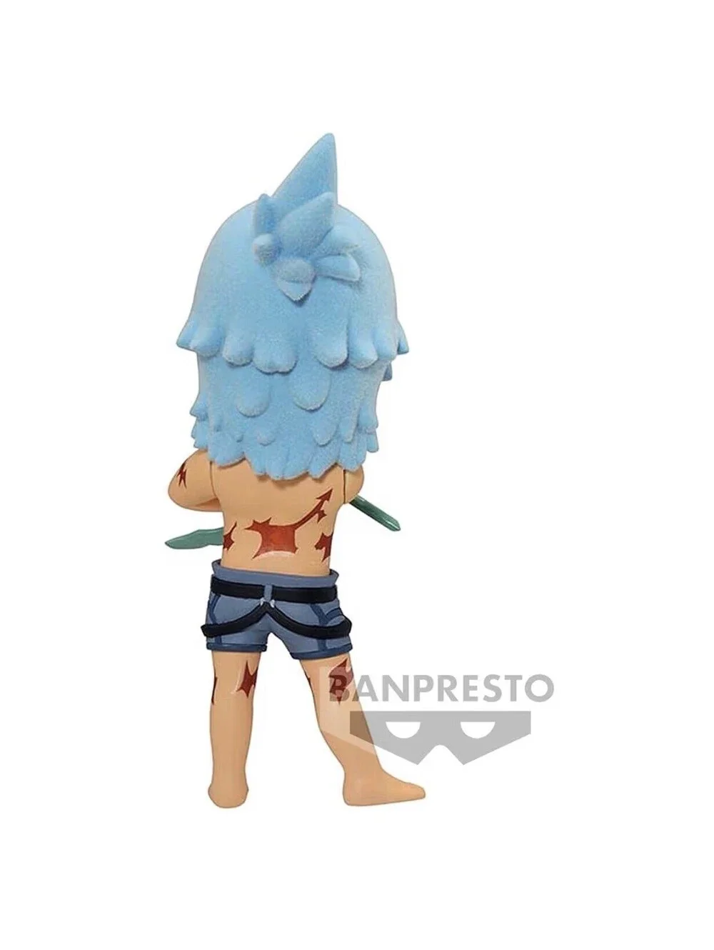 Banpresto Shangri-La Frontier Sunraku Figure Blue NIB Anime Statue Us Seller